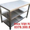Bàn inox 3 tầng BAI-11