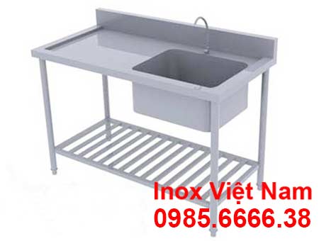 chau-rua-inox-don-co-ke-duoi