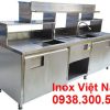 Quầy bar trà sữa inox QB-26