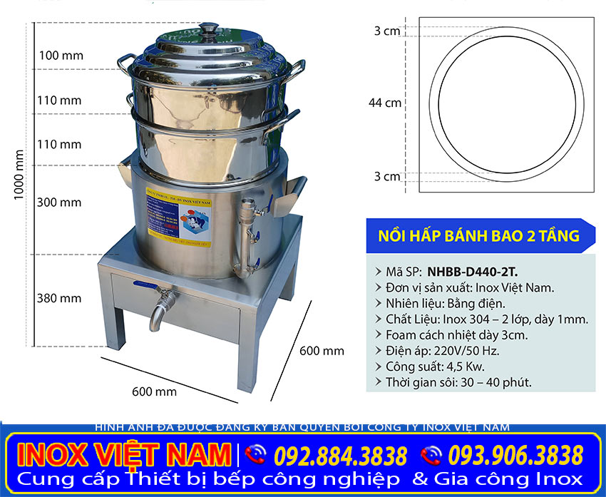 KICH-THUOC-NOI-HAP-BANH-BAO-BANG-DIEN-2-TANG-NHBB-D440-2T