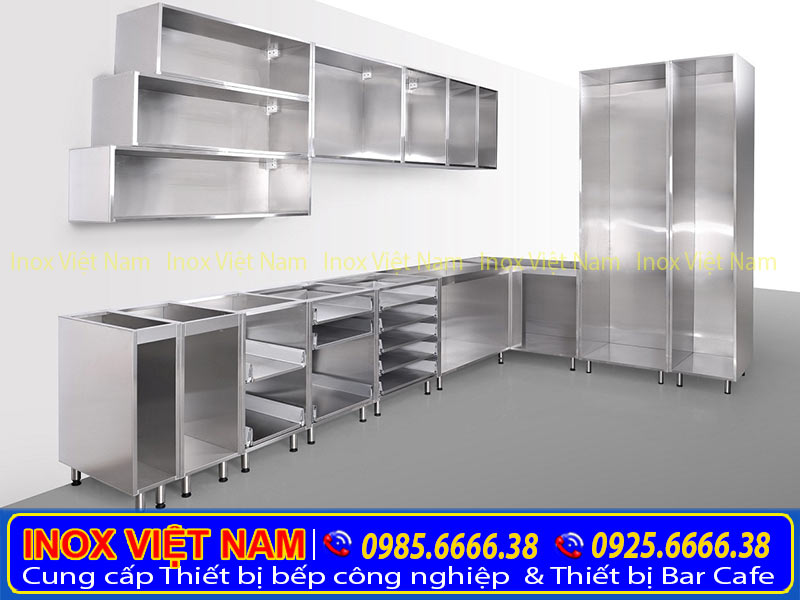 Tủ chén inox việt nam