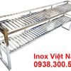 Kệ bếp inox 2 tầng đặt trên bàn KEI-14