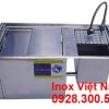 Thùng Đá kèm Chậu Rửa Inox Âm Quầy Bar QB-17