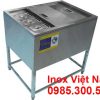 Thùng đá inox có khay topping chân cao TD-TP19