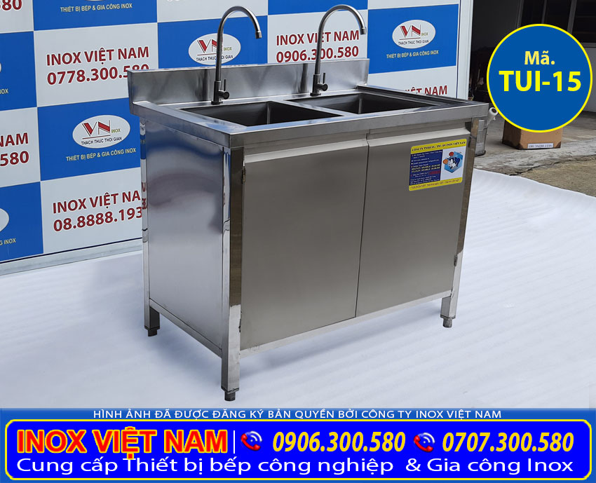 Tủ bồn rửa chén giá bao nhiêu