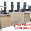 Quầy bar inox cafe QB-31
