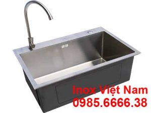 Chậu rửa inox âm bàn 1 hộc CR-108