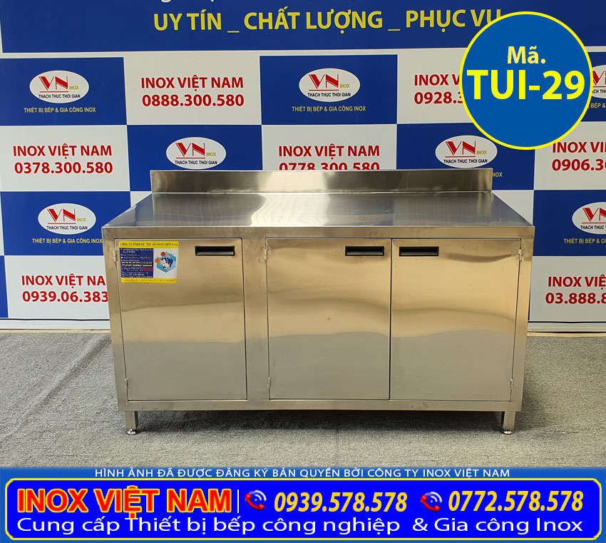 Tủ bếp inox cao cấp TUI-29 (01)